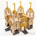 Большой набор Деревянный конструктор "Город - крепость" - фото 121185366