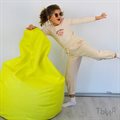 Кресло-мешок XXL желтое (120х90 см) - фото 121233271