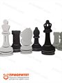 Набор напольных шахмат Игра чемпионов - фото 121514985