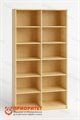 Стеллаж 110х50х200 из серии Медовая - фото 121520390