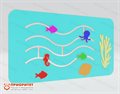 Дидактическая панель Рыбки в океане - фото 121520761