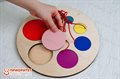 Тактильно-развивающая панель Палитра - фото 121520930
