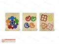 Набор тактильно-развивающих панелей Волшебные шестеренки - фото 121521231